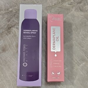 Michael Todd Beauty  Dermaplaning Reveal Spray andJasclair Dermaplane Oil